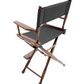 Counter Height (24″) Director’s Chair – Gold Medal Classic Walnut Finish