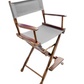 Counter Height (24″) Director’s Chair – Gold Medal Classic Walnut Finish