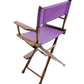 Counter Height (24″) Director’s Chair – Gold Medal Classic Walnut Finish