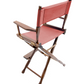 Counter Height (24″) Director’s Chair – Gold Medal Classic Walnut Finish