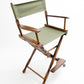 Counter Height (24″) Director’s Chair – Gold Medal Classic Walnut Finish