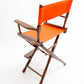 Counter Height (24″) Director’s Chair – Gold Medal Classic Walnut Finish