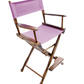 Counter Height (24″) Director’s Chair – Gold Medal Classic Walnut Finish