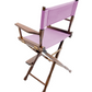 Counter Height (24″) Director’s Chair – Gold Medal Classic Walnut Finish