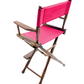 Counter Height (24″) Director’s Chair – Gold Medal Classic Walnut Finish