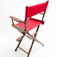 Counter Height (24″) Director’s Chair – Gold Medal Classic Walnut Finish