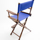 Counter Height (24″) Director’s Chair – Gold Medal Classic Walnut Finish