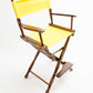 Counter Height (24″) Director’s Chair – Gold Medal Classic Walnut Finish