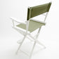 Counter Height (24″) Director’s Chair – Gold Medal Classic White Finish