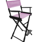 Bar Height (30″) Director’s Chair – Gold Medal Classic Black Finish