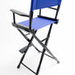 Bar Height (30″) Director’s Chair – Gold Medal Classic Black Finish