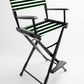 Bar Height (30″) Director’s Chair – Gold Medal Classic Black Finish