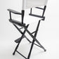 Bar Height (30″) Director’s Chair – Gold Medal Classic Black Finish