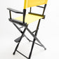 Bar Height (30″) Director’s Chair – Gold Medal Classic Black Finish