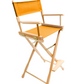 Bar Height (30″) Director’s Chair – Gold Medal Classic Natural Finish
