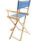 Bar Height (30″) Director’s Chair – Gold Medal Classic Natural Finish