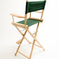Bar Height (30″) Director’s Chair – Gold Medal Classic Natural Finish