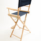 Bar Height (30″) Director’s Chair – Gold Medal Classic Natural Finish