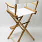 Bar Height (30″) Director’s Chair – Gold Medal Classic Natural Finish