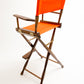 Bar Height (30″) Director’s Chair – Gold Medal Classic Walnut Finish