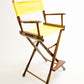 Bar Height (30″) Director’s Chair – Gold Medal Classic Walnut Finish