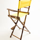Bar Height (30″) Director’s Chair – Gold Medal Classic Walnut Finish