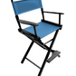 Counter Height (24″) Director’s Chair – Gold Medal Commercial Black Finish
