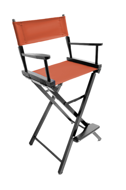 Bar Height (30″) Director’s Chair – Gold Medal Contemporary