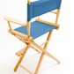 Counter Height (24″) Director’s Chair – Gold Medal Contemporary